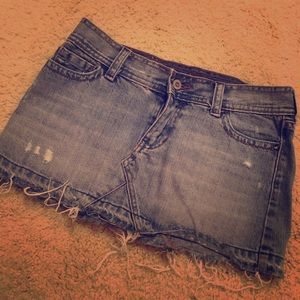 Vintage Hollister denim skirt